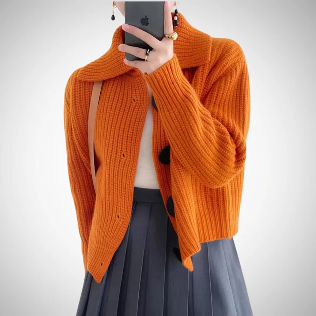 Carmela Buttoned Cardigan