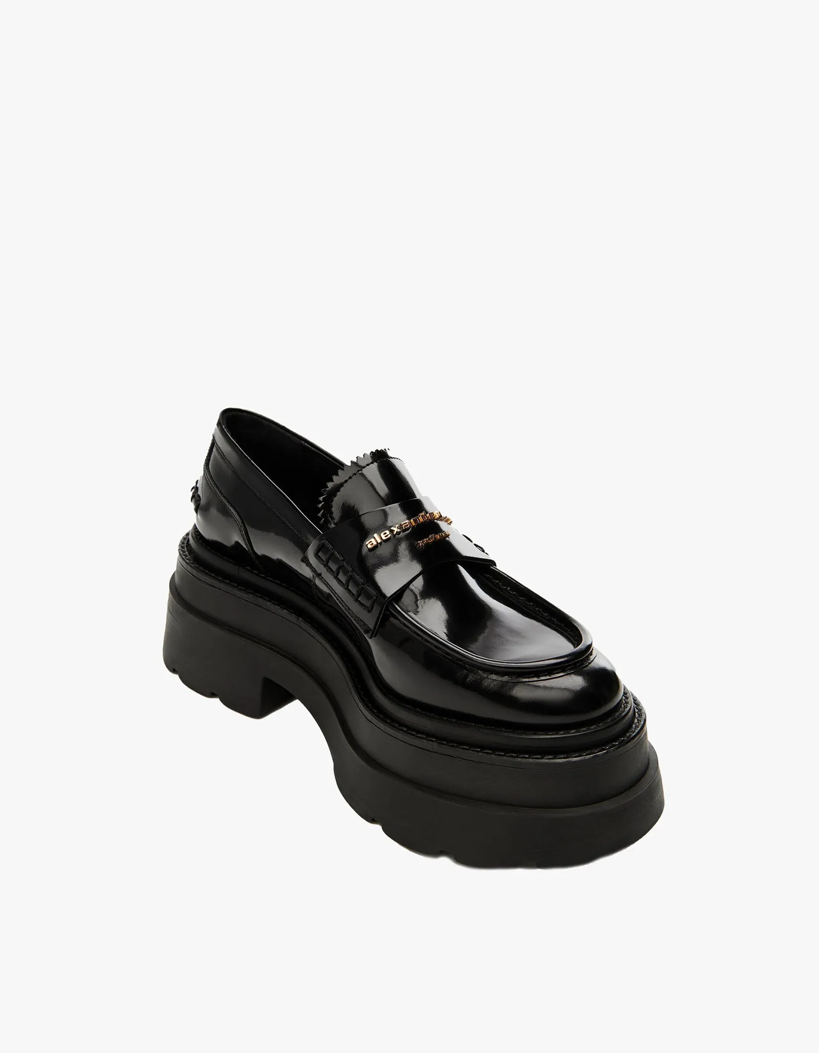 Carter Platform Loafer - Black