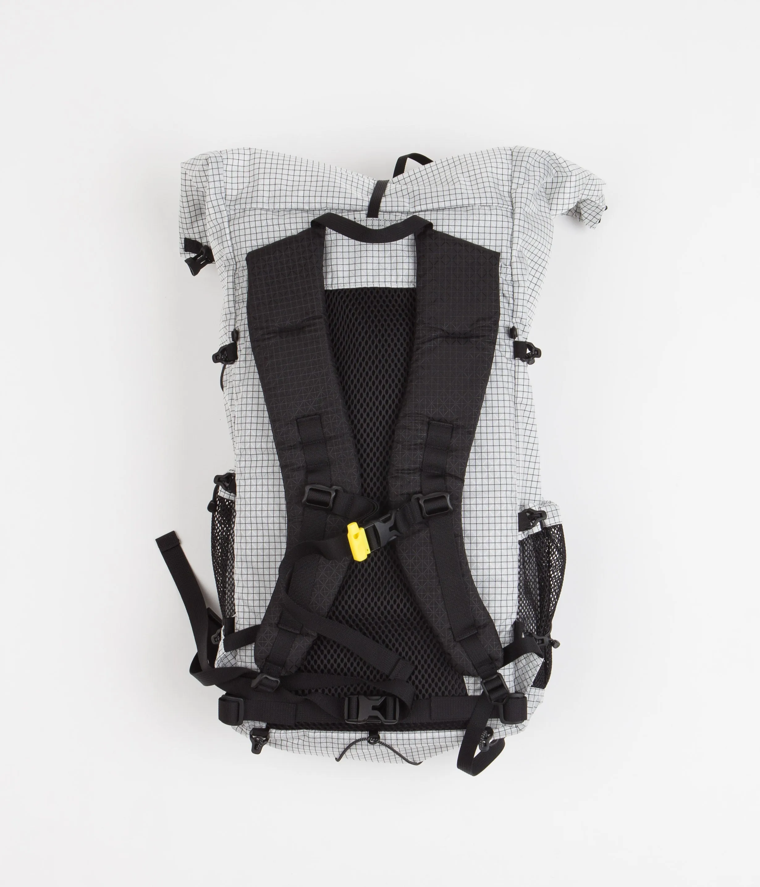 Cayl Mari Roll Top B-Grid Bag - White