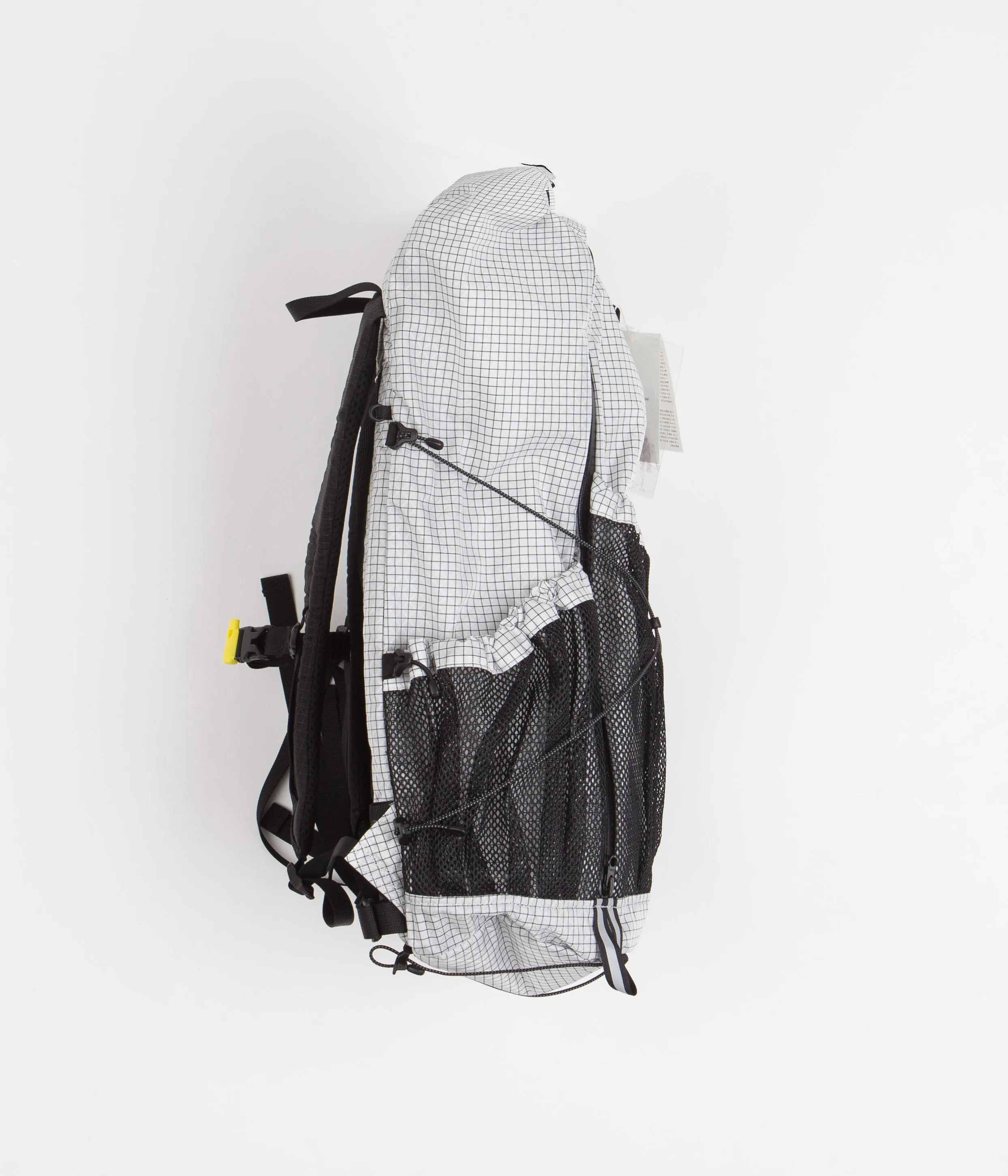 Cayl Mari Roll Top B-Grid Bag - White