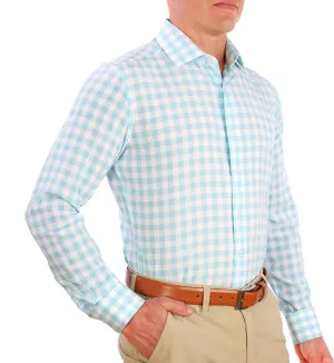 CC Performance Stretch Slim Fit Dress Shirts for Men | Wrinkle Resistant Long Sleeve Button Up Mens Dress Shirts