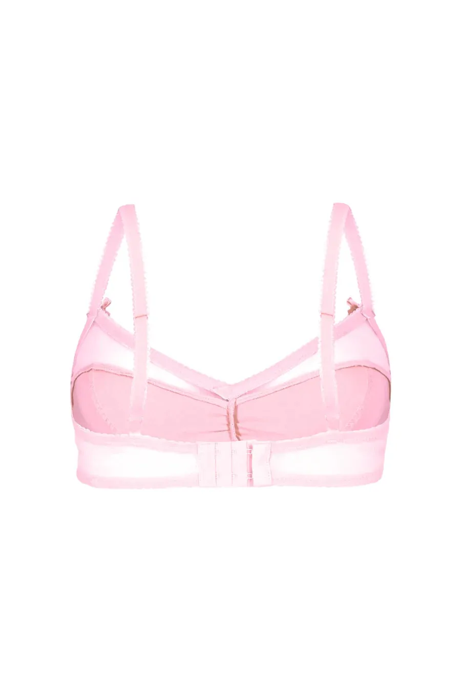 Chouchou Intimates Audrey Satin & Sheer Bralette | Ballet Slipper