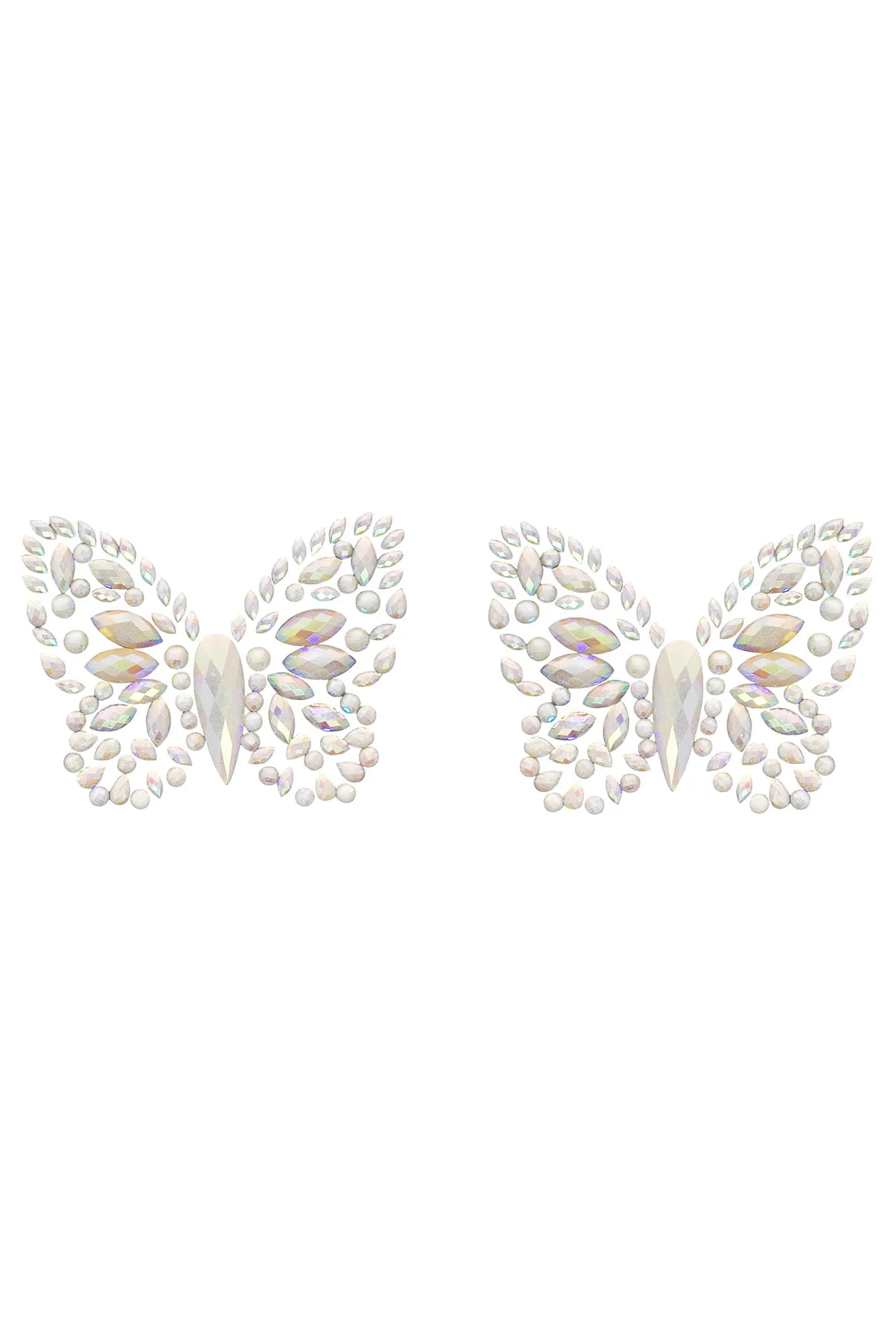 Chrysallis adhesive nipple jewels stickers