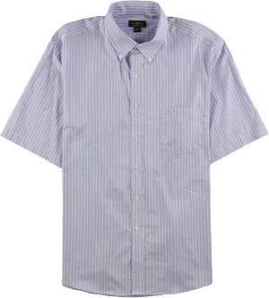 Club Room Mens Wrinkle Resistant Button Up Dress Shirt