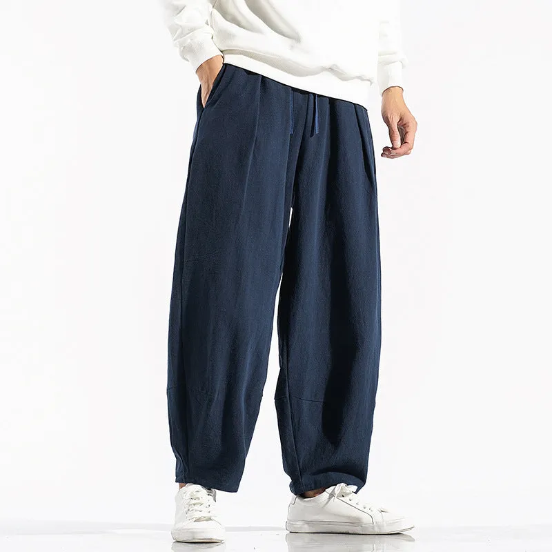 ComfortFit Wide-Leg Leisure Pants for Men