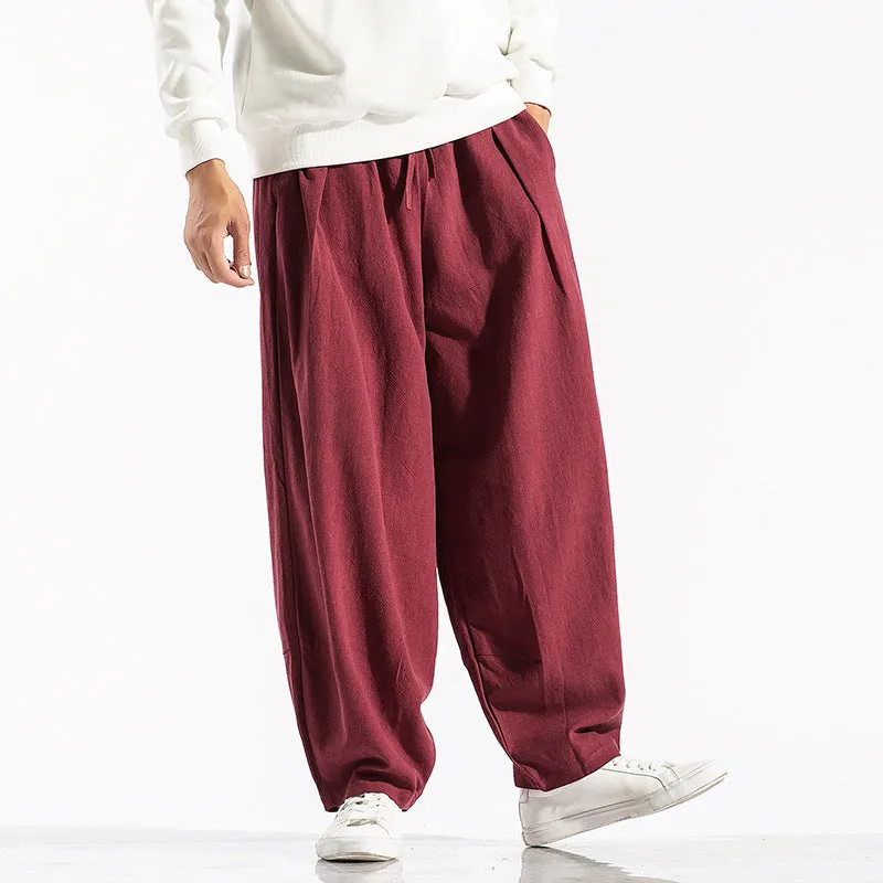ComfortFit Wide-Leg Leisure Pants for Men