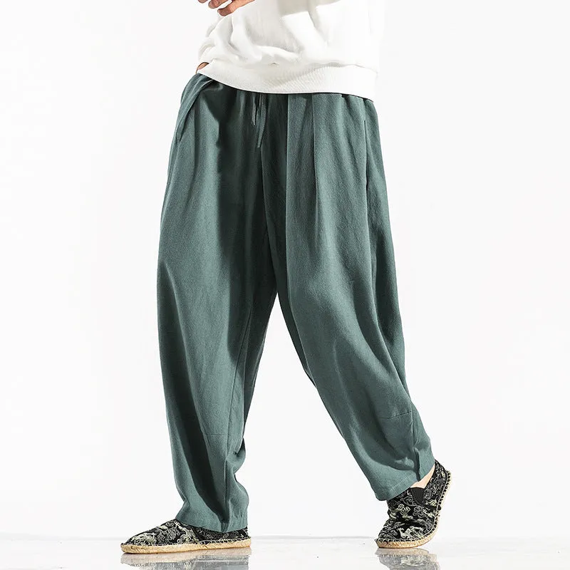 ComfortFit Wide-Leg Leisure Pants for Men