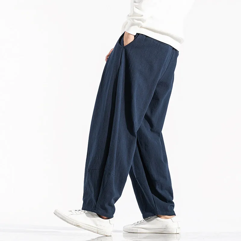 ComfortFit Wide-Leg Leisure Pants for Men