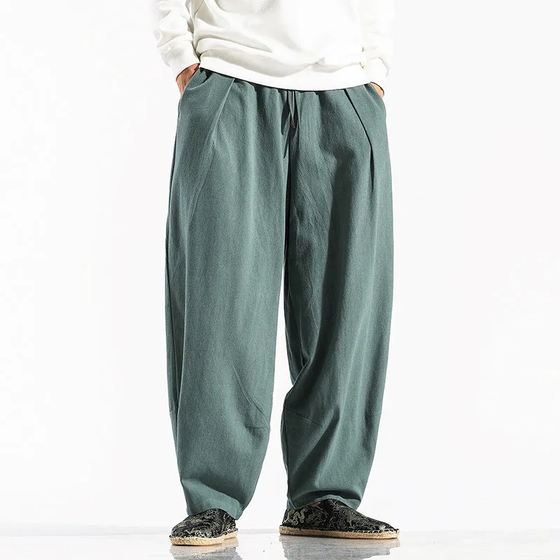 ComfortFit Wide-Leg Leisure Pants for Men