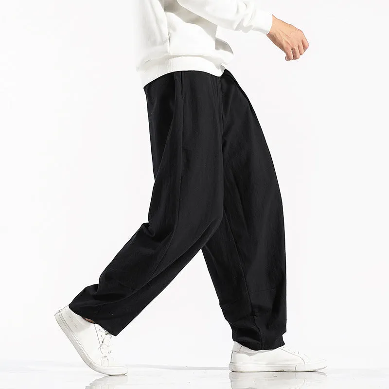 ComfortFit Wide-Leg Leisure Pants for Men