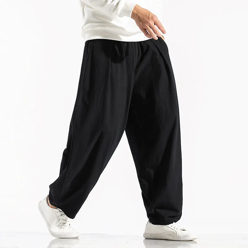 ComfortFit Wide-Leg Leisure Pants for Men