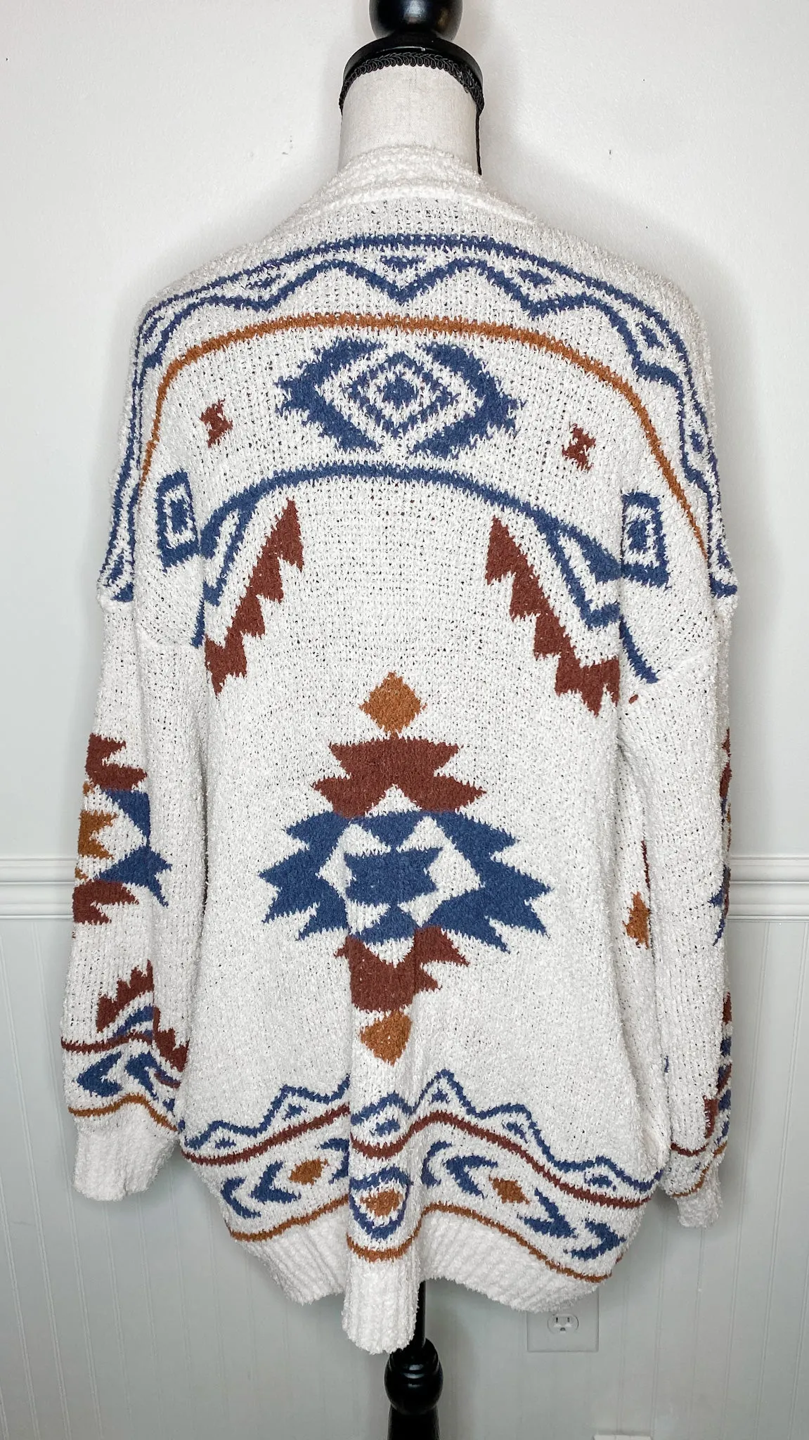 Cozy Vibes Aztec Cardigan