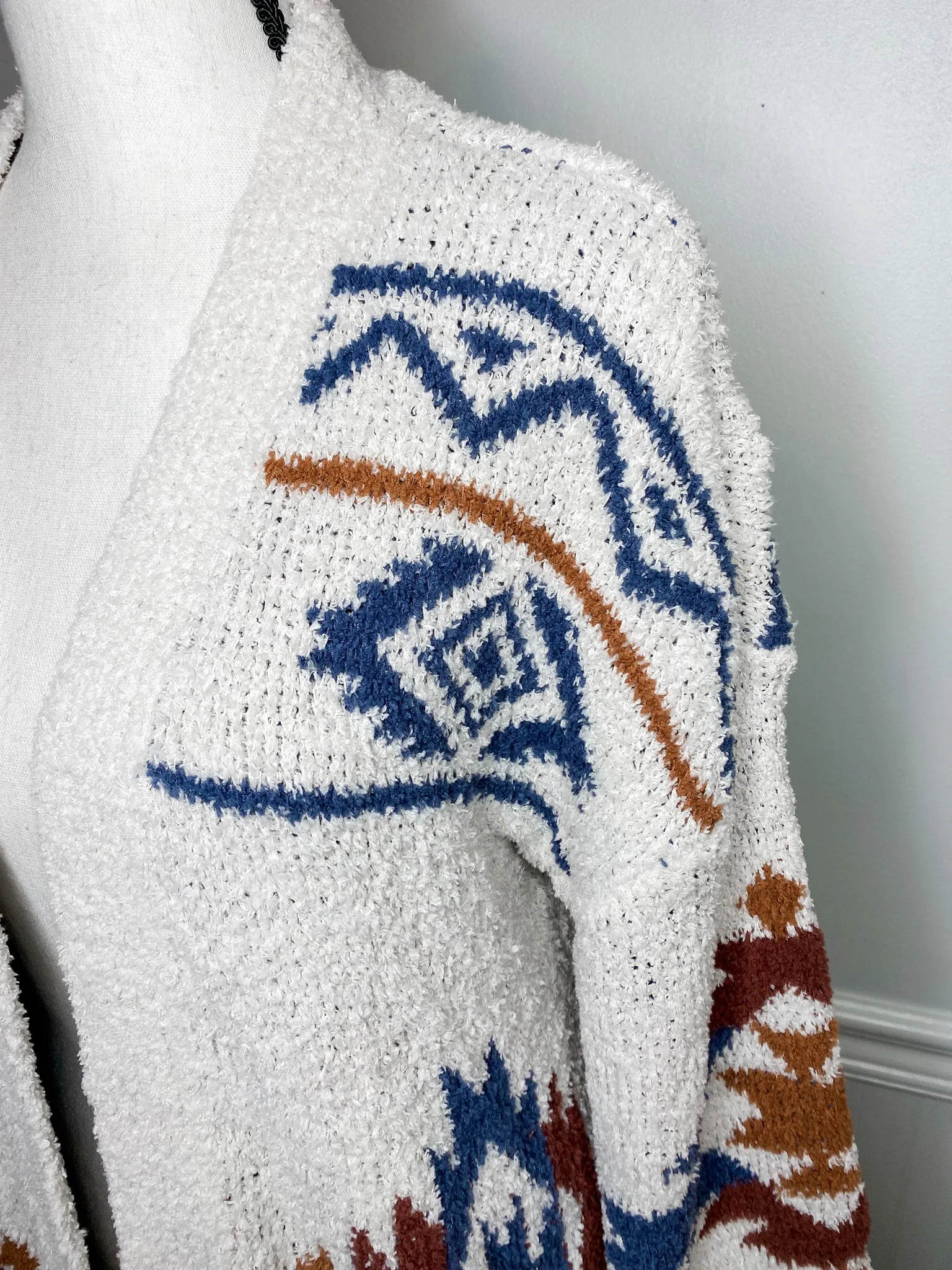 Cozy Vibes Aztec Cardigan