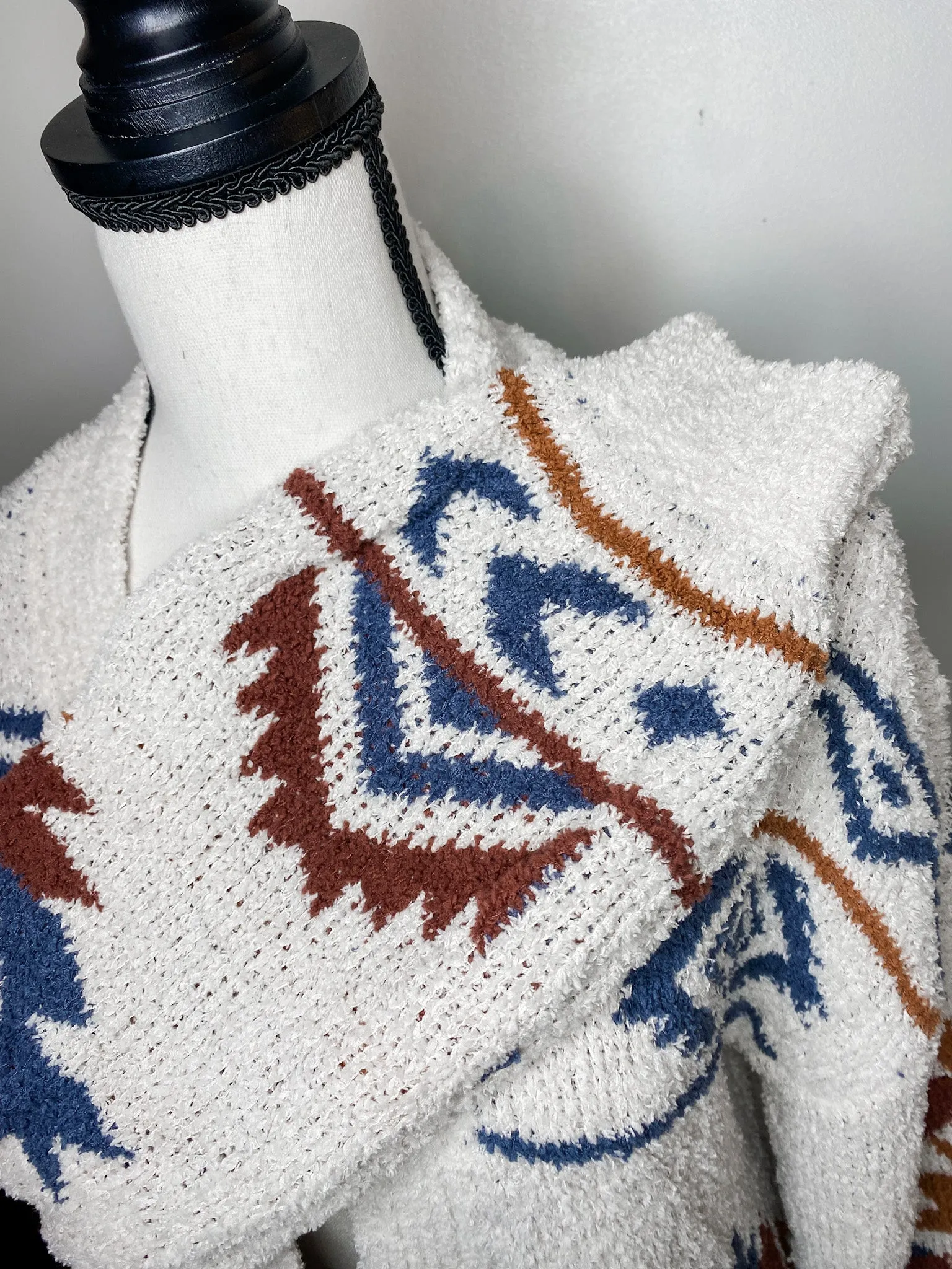 Cozy Vibes Aztec Cardigan