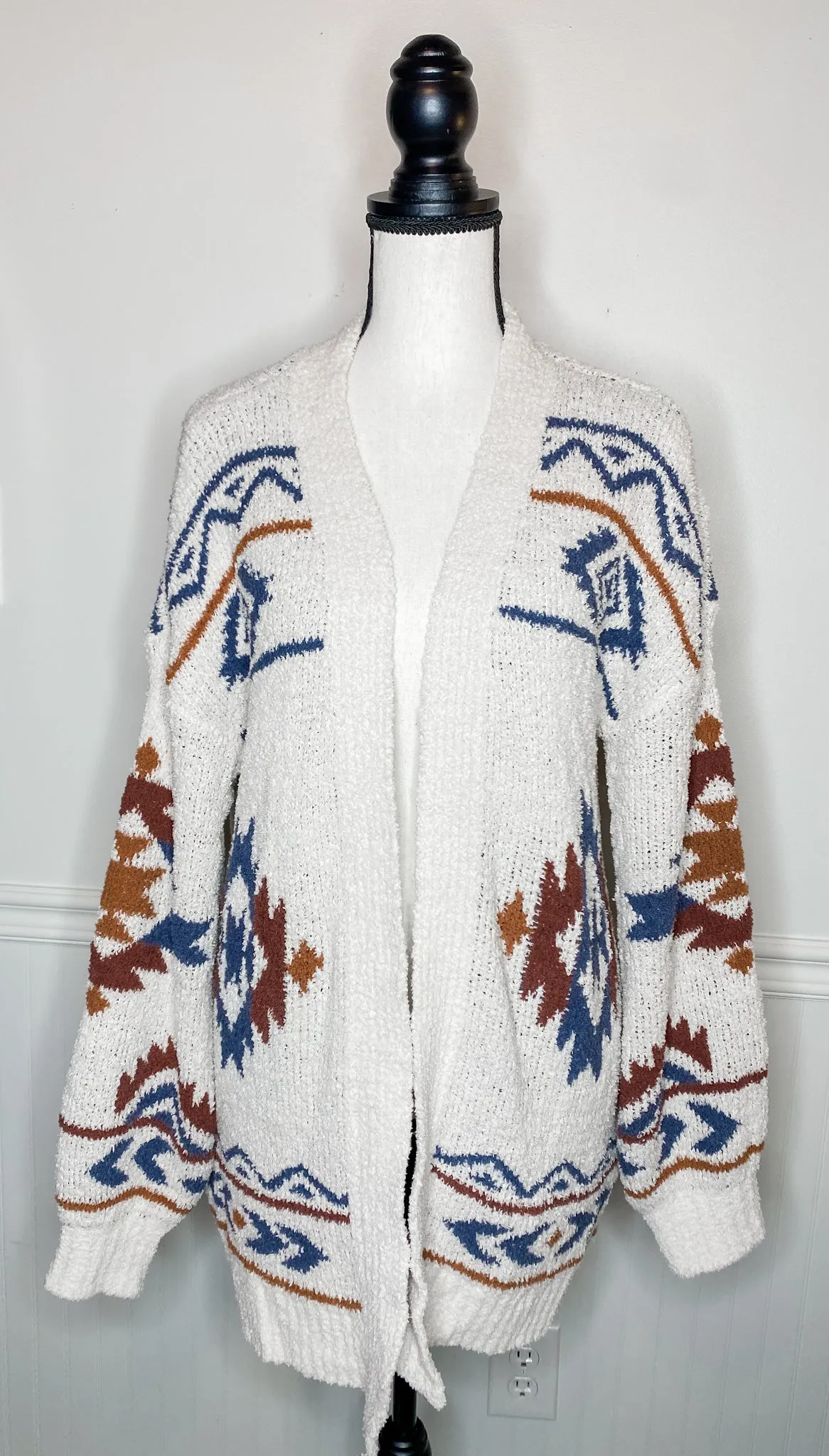 Cozy Vibes Aztec Cardigan