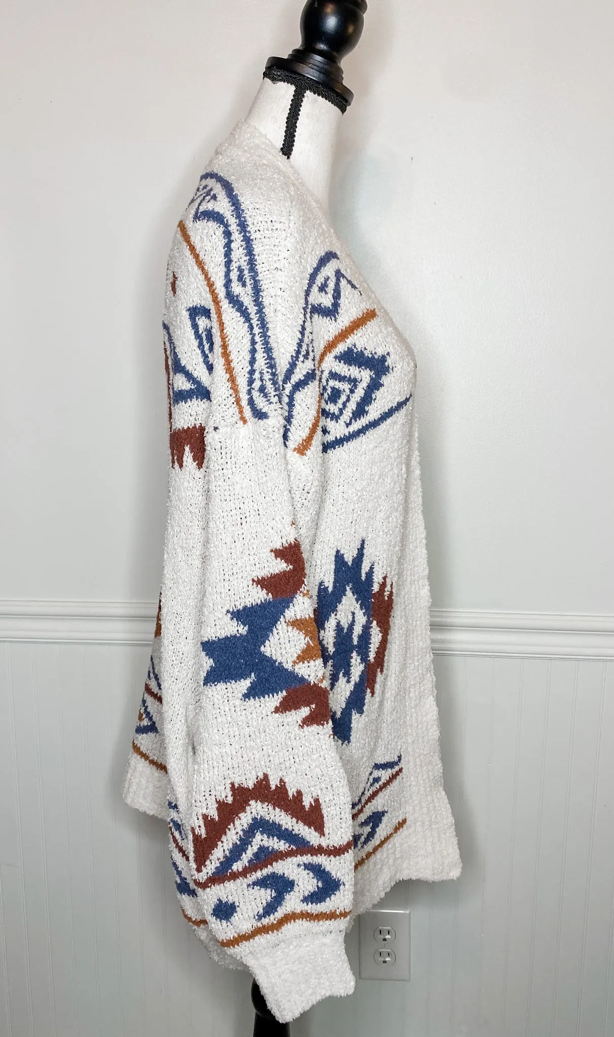 Cozy Vibes Aztec Cardigan