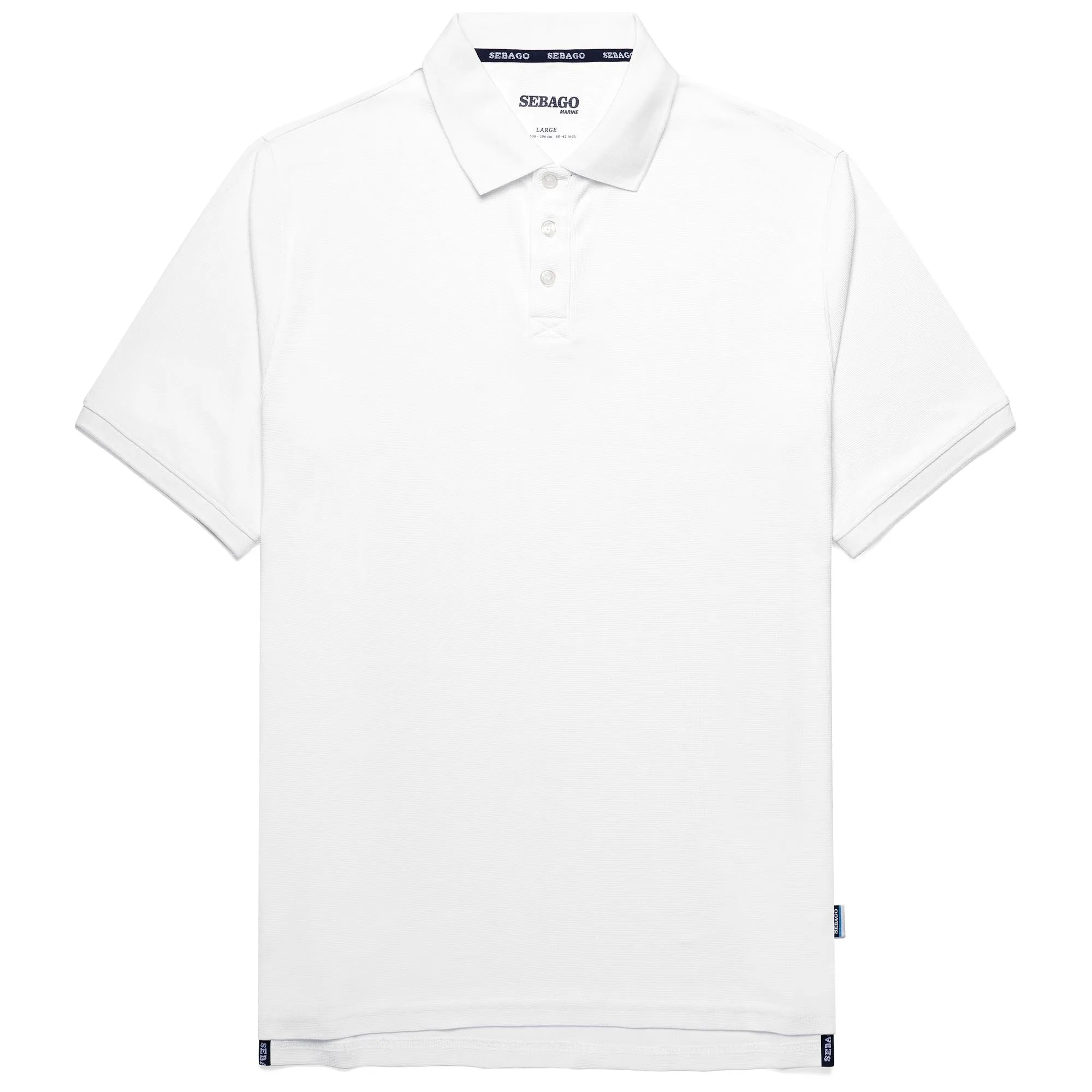 CREW POLO - Polo Shirts - Polo - Unisex - WHITE