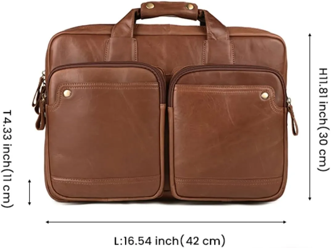 CSCDD Business Briefcase Men's Business Handbag Office Bag Laptop Messenger Bag Men