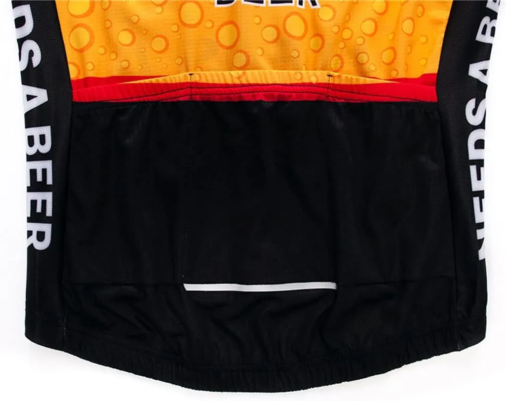 Cycling Jersey Mens Bike Shirt Biking Tops for Road Racing MTB BMX Dirt Road Quick Dry, Comfortable, Moisture Wicking