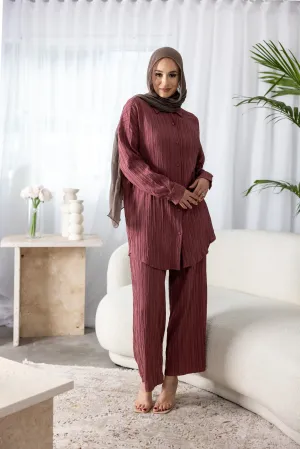 Dream Longline Textured Pants