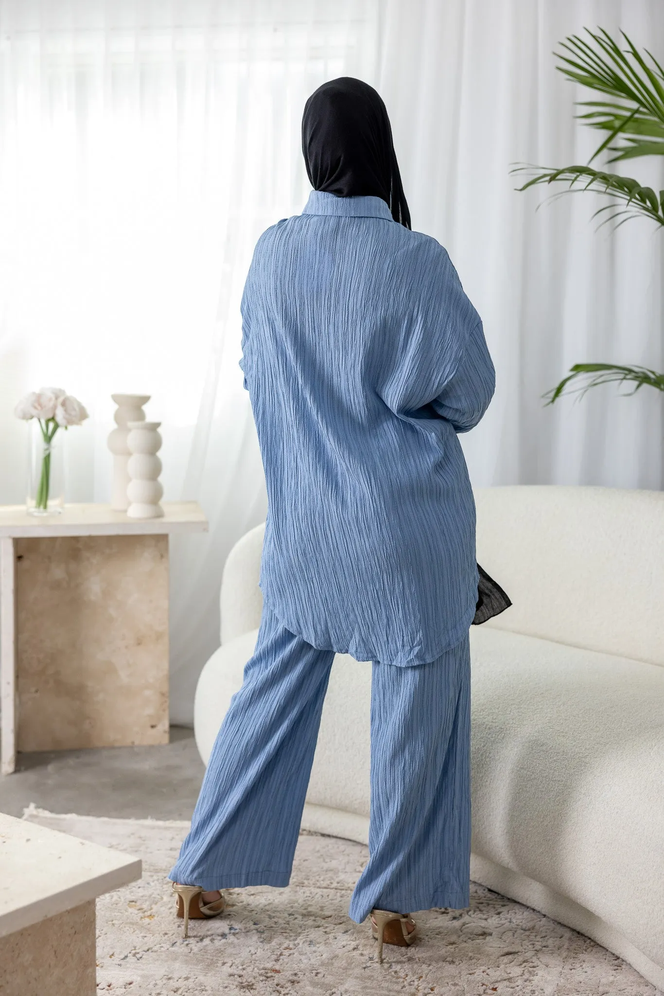 Dream Longline Textured Pants