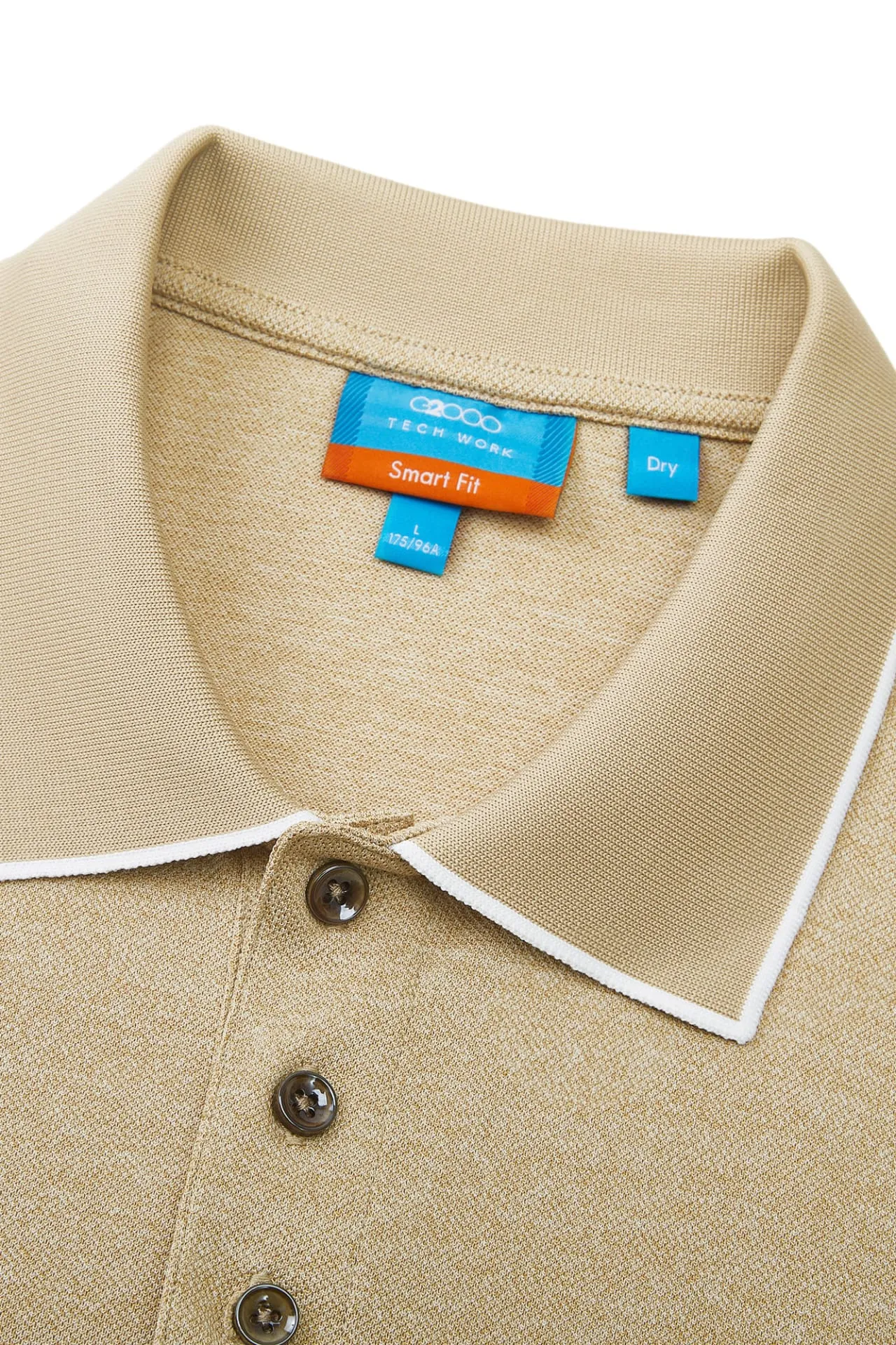 Dry Pique Tipping Collar Polo