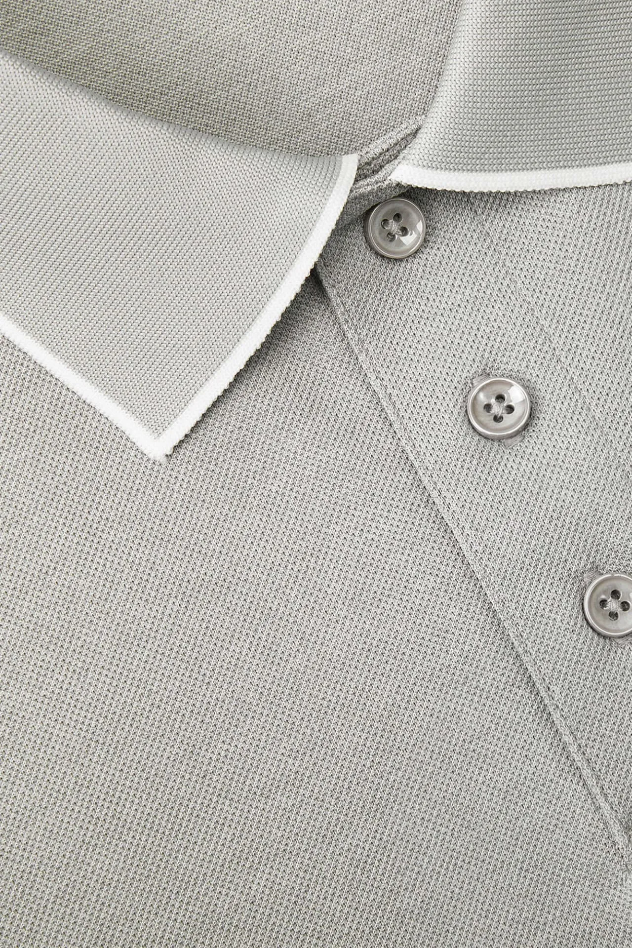 Dry Pique Tipping Collar Polo