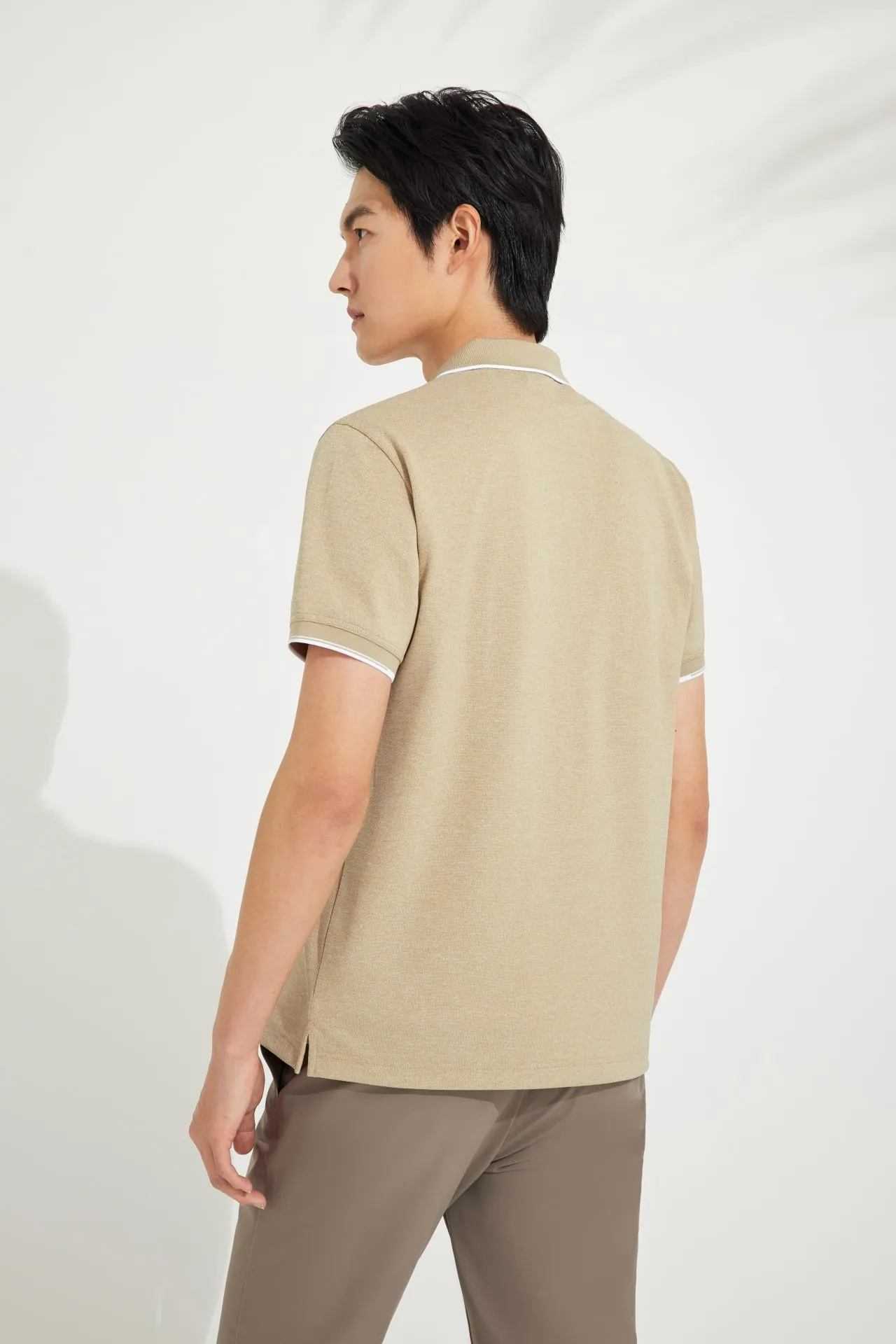 Dry Pique Tipping Collar Polo