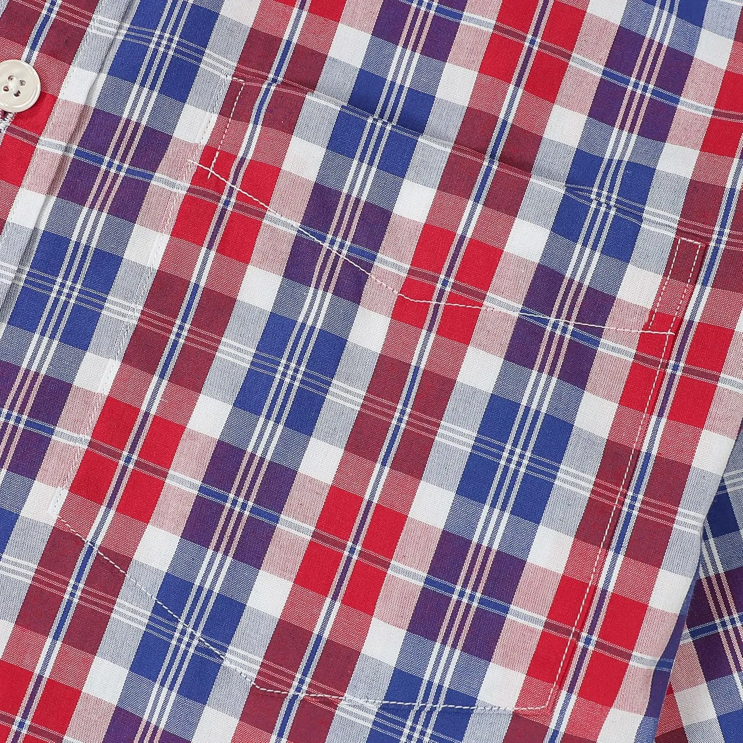 Dubinik Mens Button Up Shirts Long Sleeve Casual Button Down Cotton Vintage Soft Plaid with Pocket