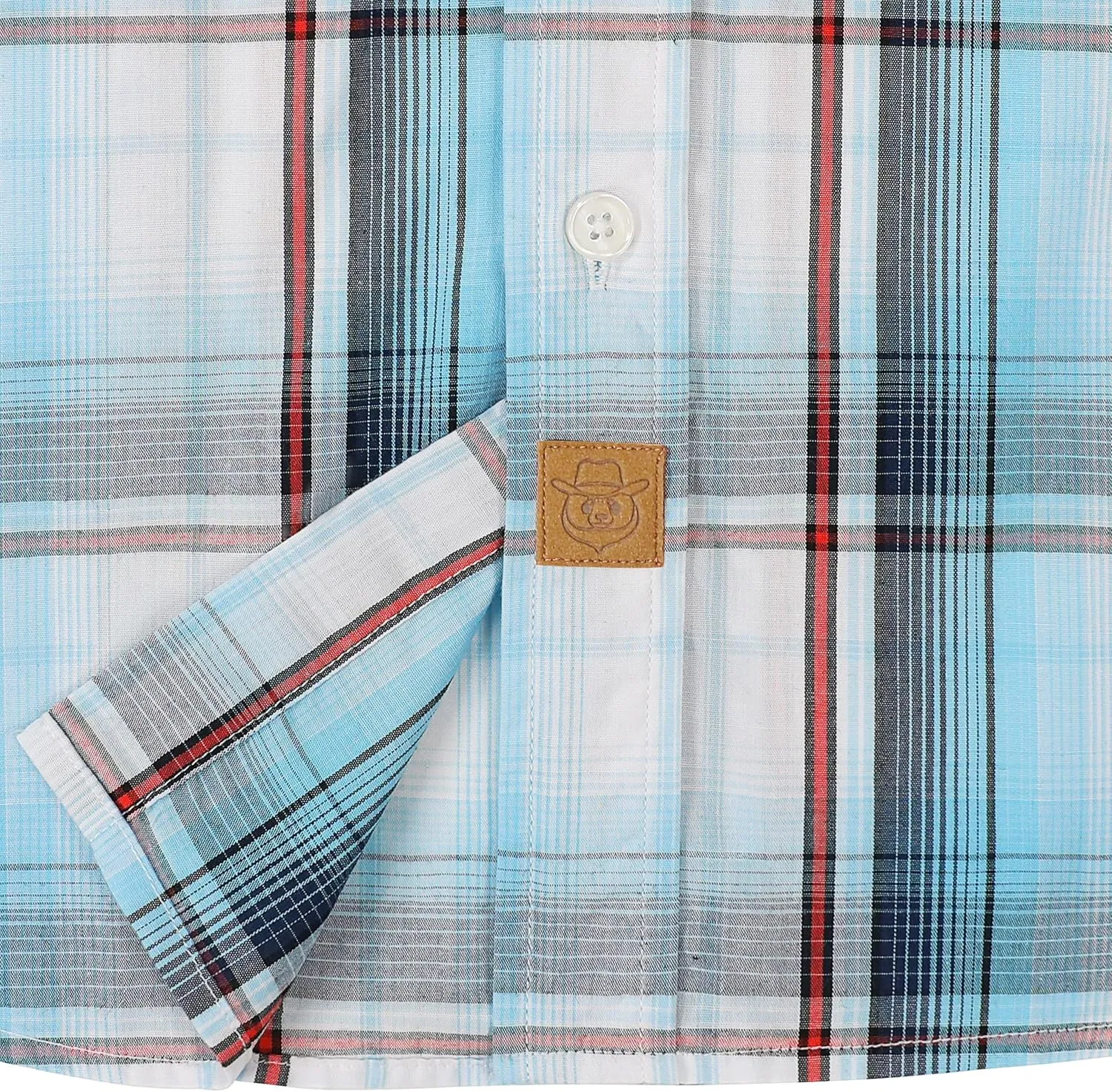 Dubinik Mens Button Up Shirts Long Sleeve Casual Button Down Cotton Vintage Soft Plaid with Pocket