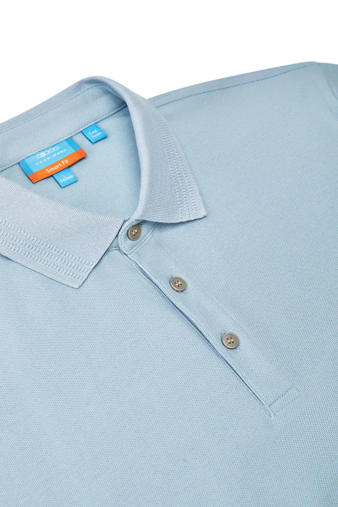 Easy Care Cool Touch Pique Smart Fit Short Sleeve Polo Tee