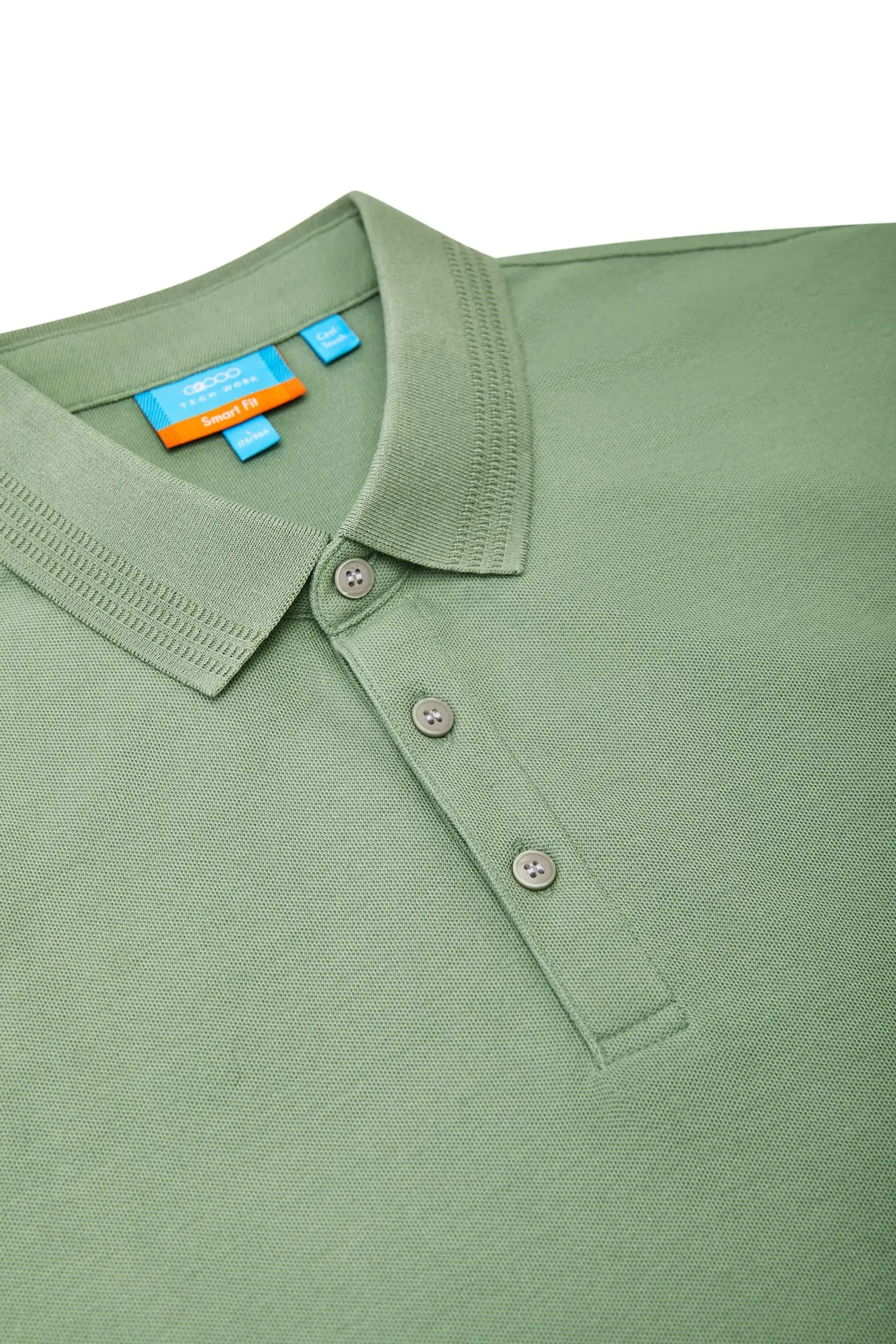 Easy Care Cool Touch Pique Smart Fit Short Sleeve Polo Tee