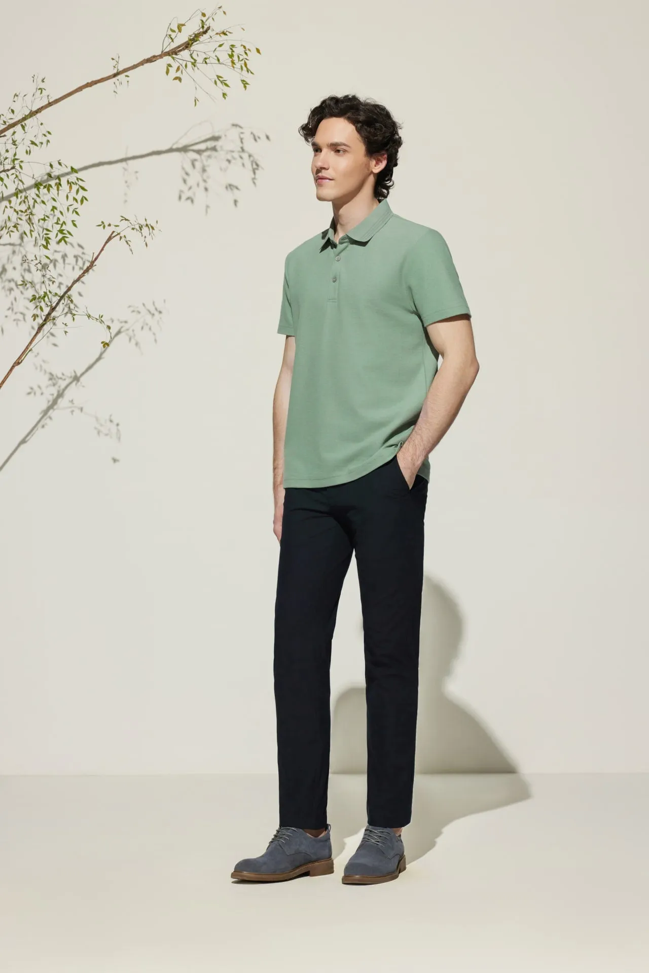 Easy Care Cool Touch Pique Smart Fit Short Sleeve Polo Tee