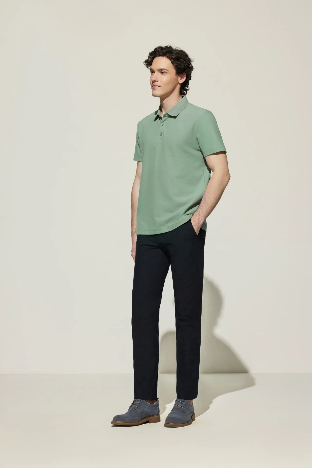 Easy Care Cool Touch Pique Smart Fit Short Sleeve Polo Tee