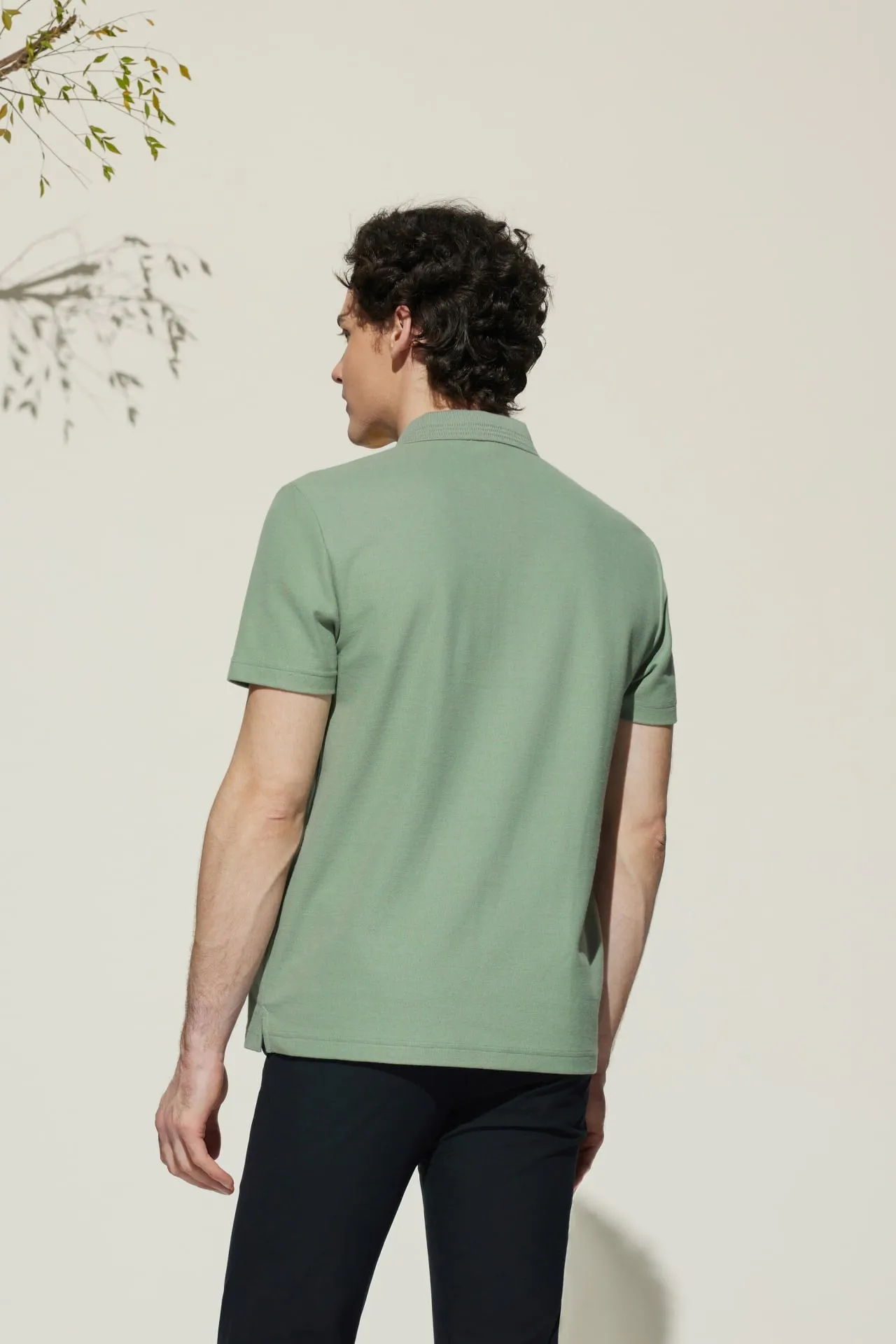 Easy Care Cool Touch Pique Smart Fit Short Sleeve Polo Tee
