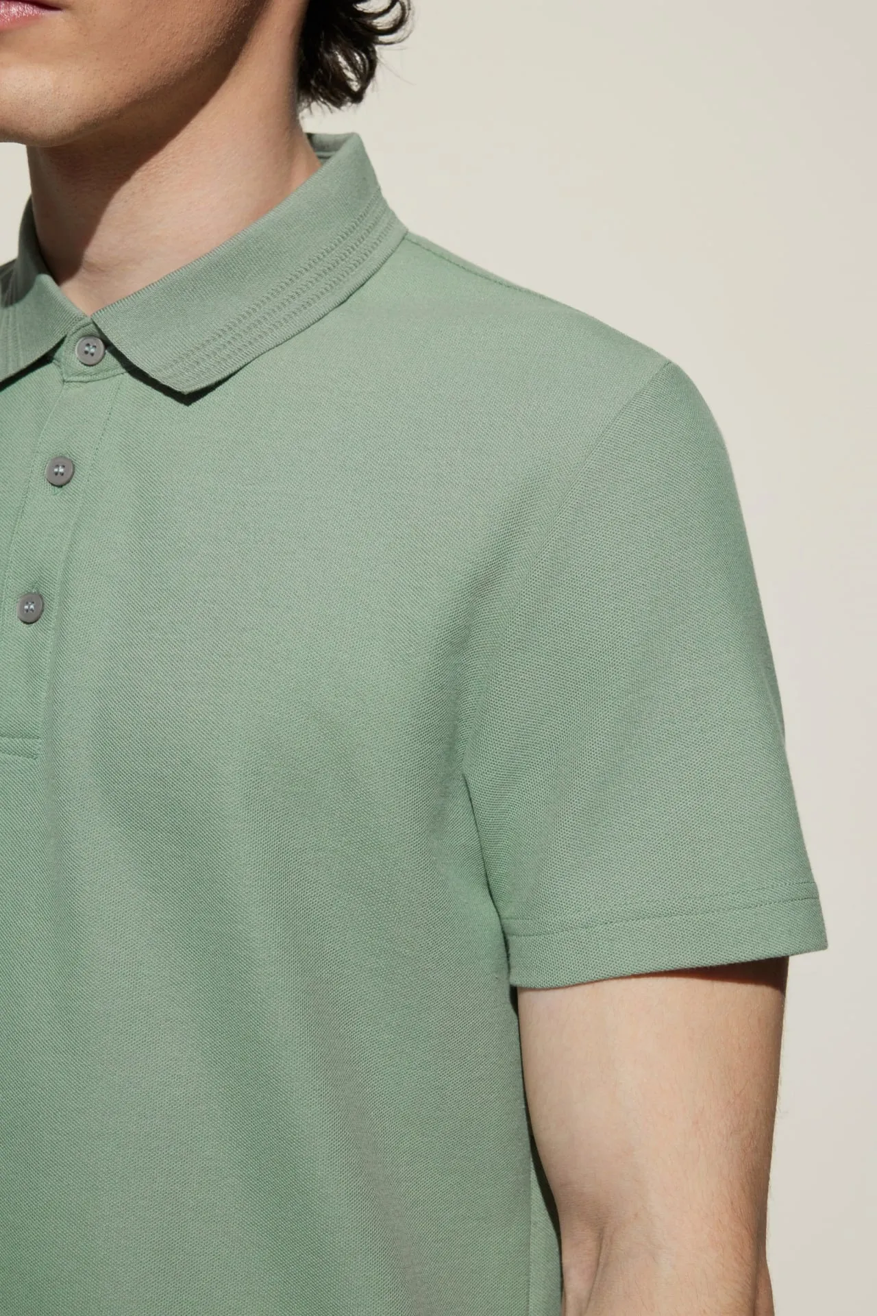 Easy Care Cool Touch Pique Smart Fit Short Sleeve Polo Tee