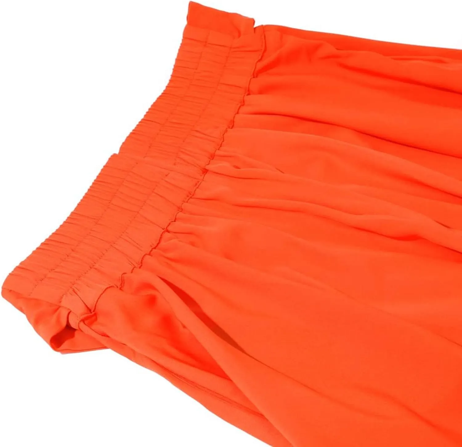 Elegant High Waist Skirt for Women Casual Bohemian Maxi Skirt with Pockets Asymmetrical Hem Skirts for Women Midi