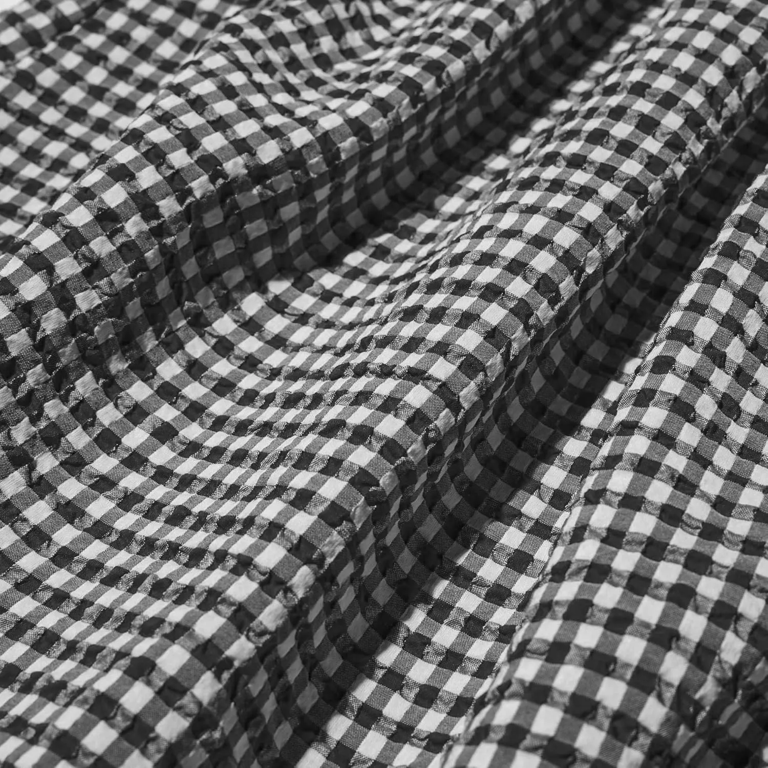 Elegant Women Maxi Skirts Wide Elastic Waist Plaid Gingham Dress Summer Beach Vacation Clothes with Pockets