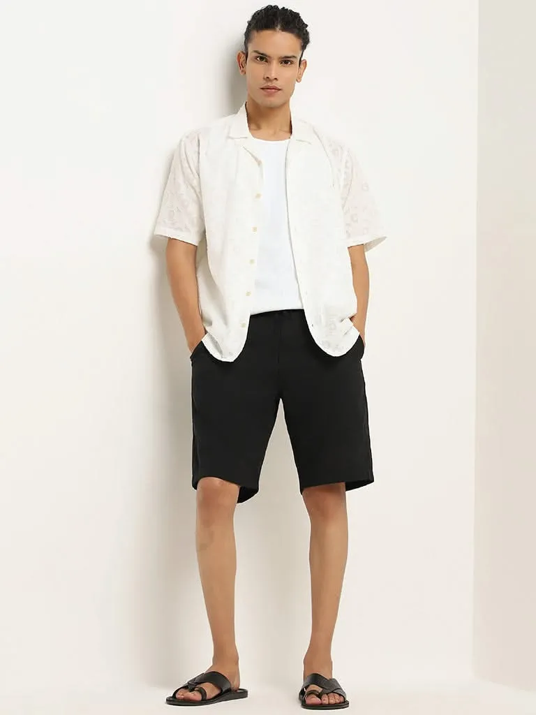 ETA Off-White Self-Textured Shirt