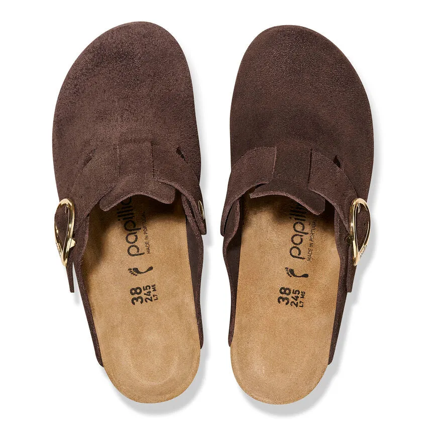 Fanny Ring Buckle - Roast Suede||Fanny à boucle ronde - Suède roast
