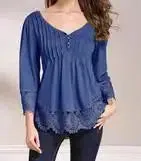 Fashion Long Sleeve Women Blouses