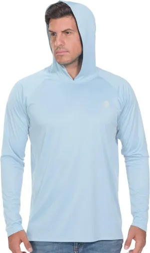 Fishing Shirts for Men Long Sleeve - Sun Protection SPF 50  UV Tshirt Hoodies