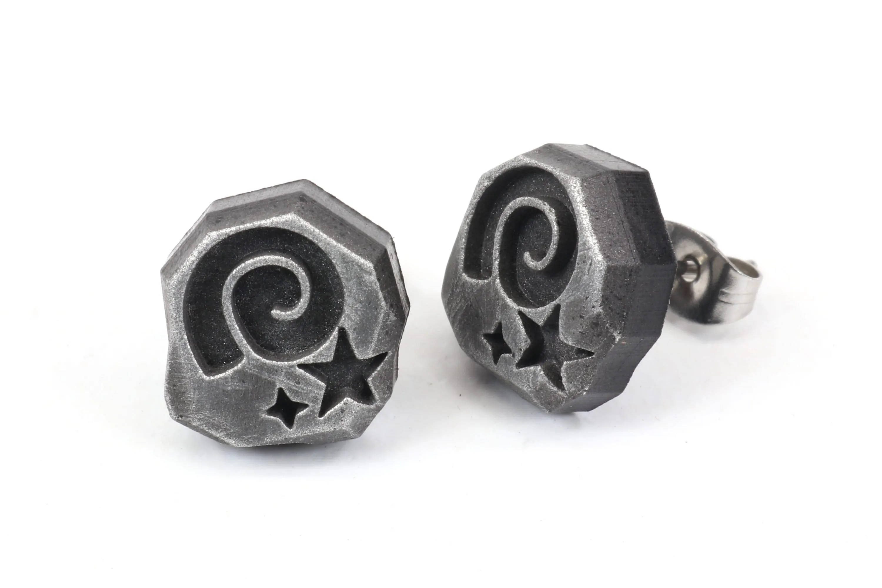 Fossil Earrings Pair - Animal Crossing
