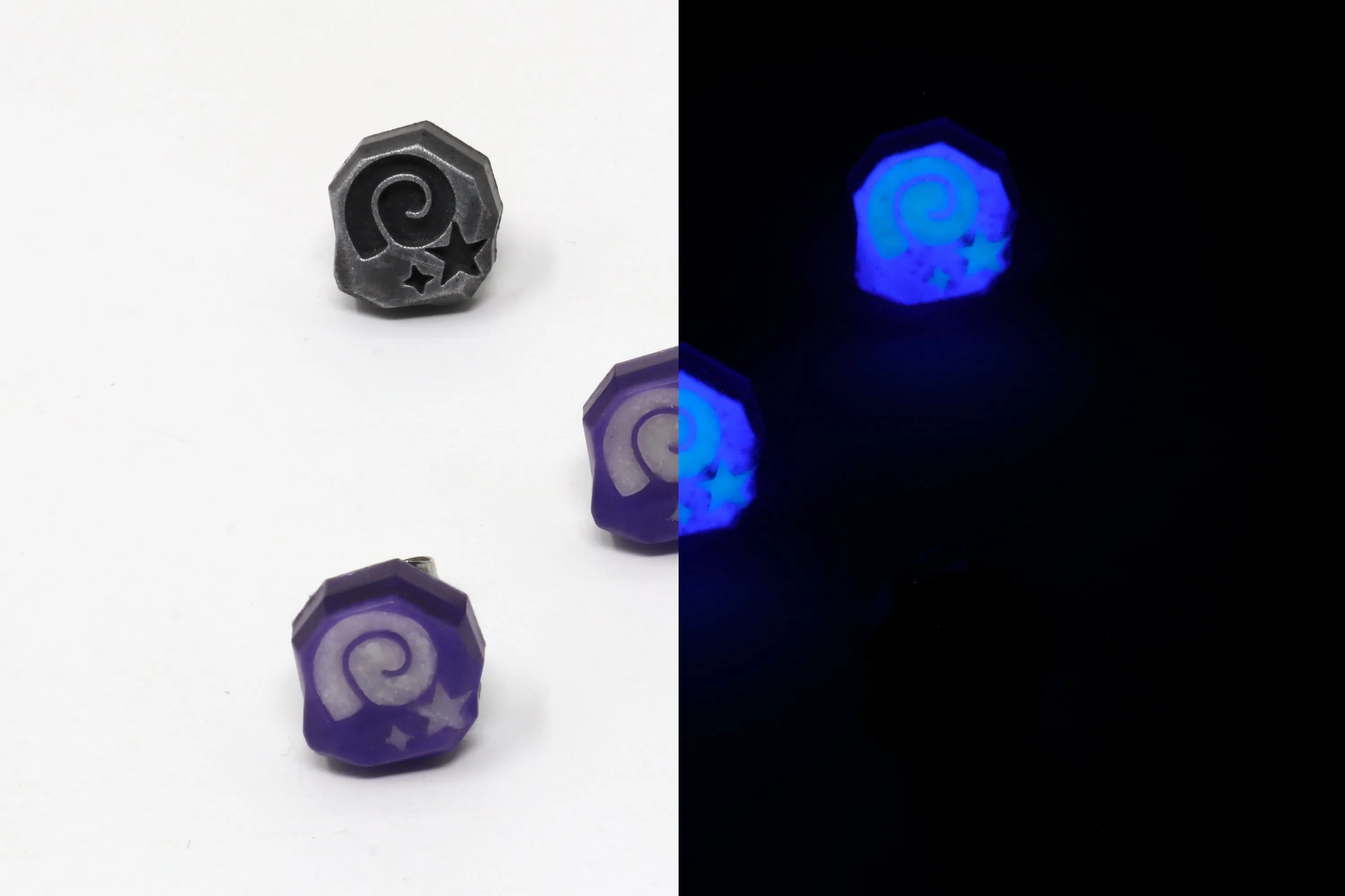 Fossil Earrings Pair - Animal Crossing