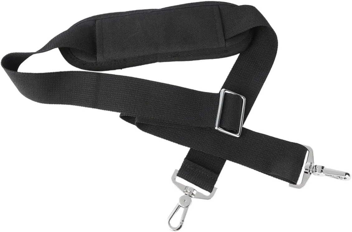 GALPADA Luggage Shoulder Strap with Swivel Hook 150cm Long Black for Briefcases Bags Comfortable Padded Design