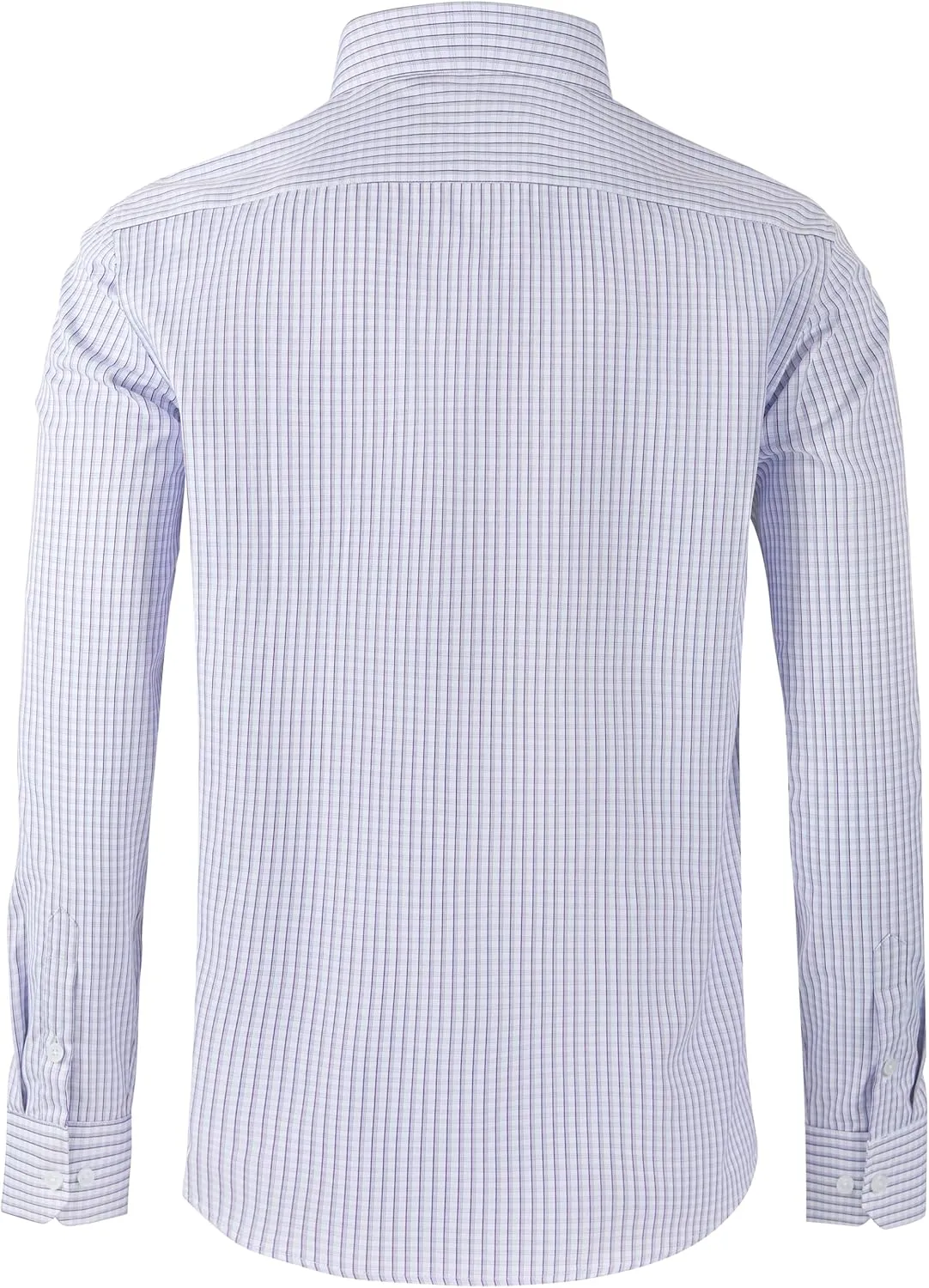 GIANEN Mens Grade 4 Wrinkle-Resistant Plaid Button-Down Cotton Long Sleeve Regular Fit Gingham Dress Shirts