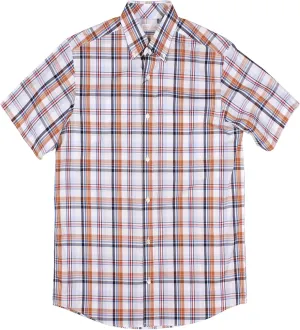Gold Label Men's Short Sleeve Pocket Shirt Non-Iron Wrinkle-Resistant, Regular Sizes