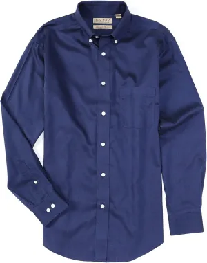 Gold Label Roundtree & Yorke Big and Tall Non-Iron Wrinkle-Resistant Men's Long Sleeve Shirt