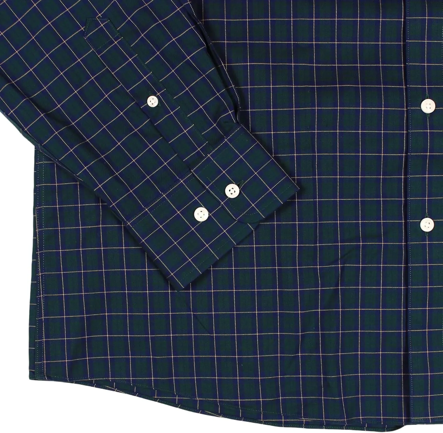 Gold Label Roundtree & Yorke Big and Tall Non-Iron Wrinkle-Resistant Men's Long Sleeve Shirt