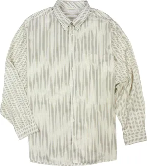 Gold Label Roundtree & Yorke Big and Tall Non-Iron Wrinkle-Resistant Men's Long Sleeve Shirt
